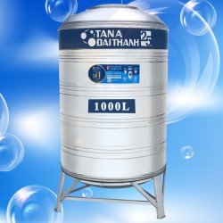 Bồn nước inox SUS304 Đại Thành 1000L đứng