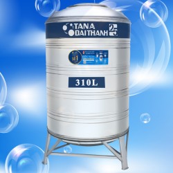 Bồn nước inox SUS304 Đại Thành 310L đứng