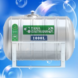 Bồn nước inox SUS316 Đại Thành 1000L nằm