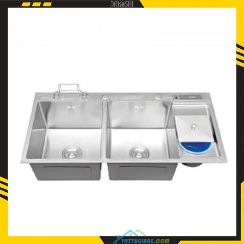 Bồn rửa chén bát Dakoshi D12050B hàng chính hãng - Vật tư giá rẻ Bồn rửa chén bát Dakoshi D12050B chính hãng - Vật tư giá rẻ