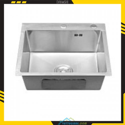 Bồn rửa chén bát inox Dakoshi D5045D hàng chính hãng - Vật tư giá rẻ Bồn rửa chén bát inox Dakoshi D5045D chính hãng - Vật tư giá rẻ