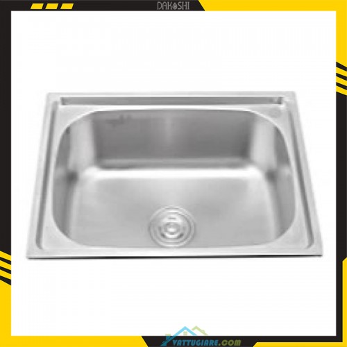 Bồn rửa chén bát inox Dakoshi D6040F hàng chính hãng - Vật tư giá rẻ Bồn rửa chén bát inox Dakoshi D6040F chính hãng - Vật tư giá rẻ