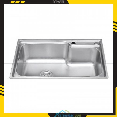 Bồn rửa chén bát inox Dakoshi D7545FL hàng chính hãng - Vật tư giá rẻ Bồn rửa chén bát inox Dakoshi D7545FL chính hãng - Vật tư giá rẻ