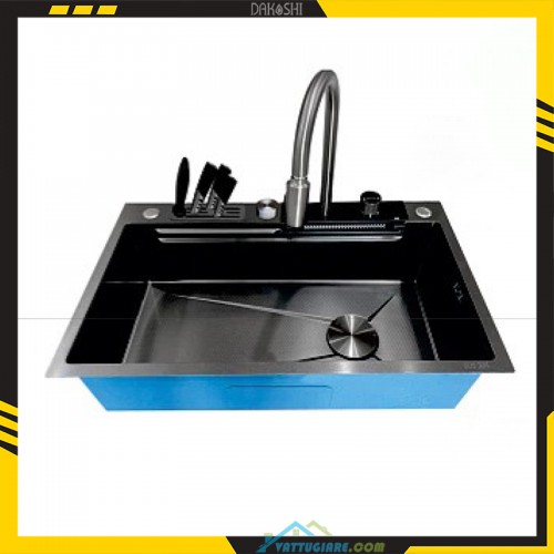 Bồn rửa chén bát inox Dakoshi D7846AAFT hàng chính hãng - Vật tư giá rẻ Bồn rửa chén bát inox Dakoshi D7846AAFT chính hãng - Vật tư giá rẻ