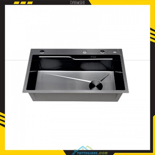Bồn rửa chén bát inox Dakoshi D7846AE hàng chính hãng - Vật tư giá rẻ Bồn rửa chén bát inox Dakoshi D7846AE chính hãng - Vật tư giá rẻ