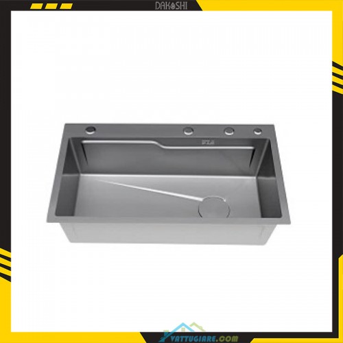 Bồn rửa chén bát inox Dakoshi D7846AH hàng chính hãng - Vật tư giá rẻ Bồn rửa chén bát inox Dakoshi D7846AH chính hãng - Vật tư giá rẻ