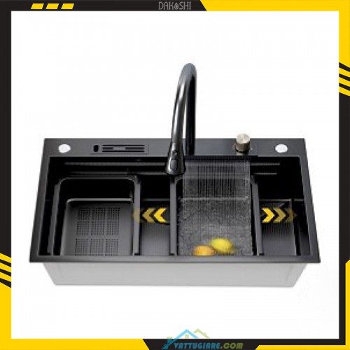 Bồn rửa chén bát inox Dakoshi D7846AWFC hàng chính hãng - Vật tư giá rẻ Bồn rửa chén bát inox Dakoshi D7846AWFC chính hãng - Vật tư giá rẻ