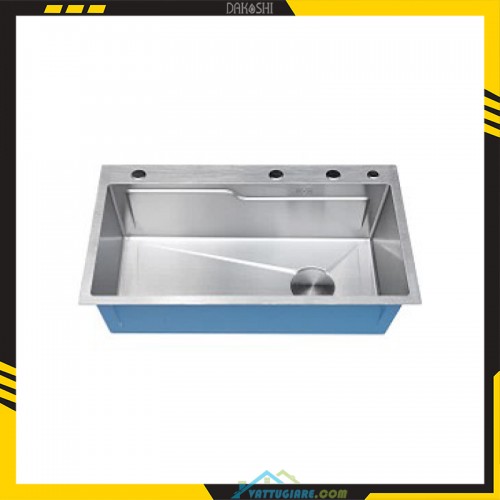 Bồn rửa chén bát inox Dakoshi D7846D hàng chính hãng - Vật tư giá rẻ Bồn rửa chén bát inox Dakoshi D7846D chính hãng - Vật tư giá rẻ