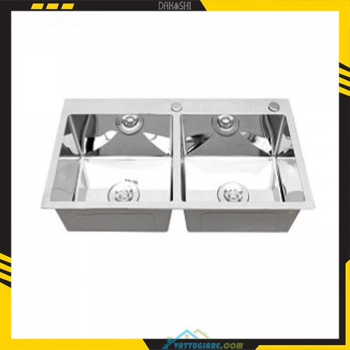 Bồn rửa chén bát Dakoshi D8245DB hàng chính hãng - Vật tư giá rẻ Bồn rửa chén bát Dakoshi D8245DB chính hãng - Vật tư giá rẻ