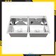 Bồn rửa chén bát Dakoshi D8245DB hàng chính hãng - Vật tư giá rẻ Bồn rửa chén bát Dakoshi D8245DB chính hãng - Vật tư giá rẻ