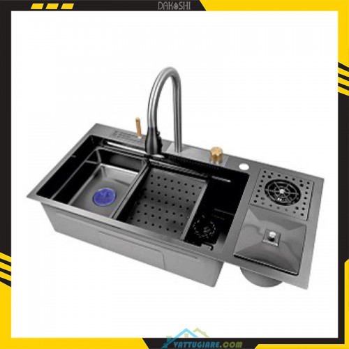 Bồn rửa chén bát inox Dakoshi D8846AWFC hàng chính hãng - Vật tư giá rẻ Bồn rửa chén bát inox Dakoshi D8846AWFC chính hãng - Vật tư giá rẻ