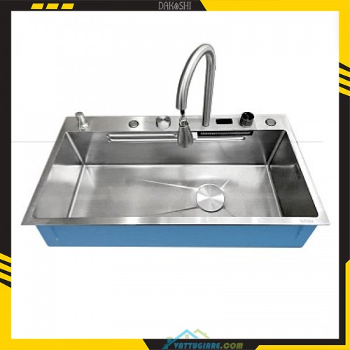 Bồn rửa chén bát inox Dakoshi D9046AFC hàng chính hãng - Vật tư giá rẻ Bồn rửa chén bát inox Dakoshi D9046AFC chính hãng - Vật tư giá rẻ