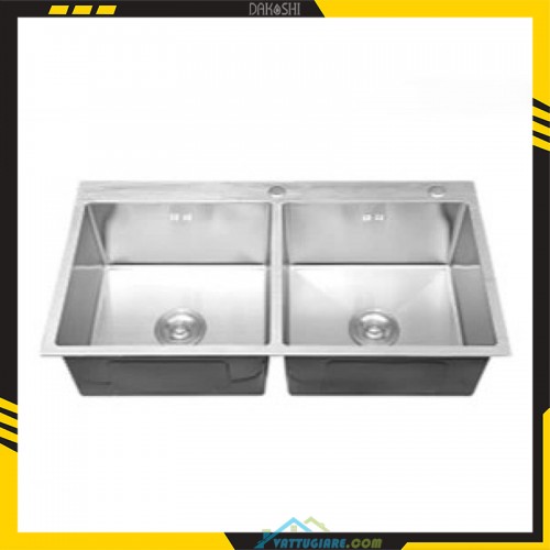 Bồn rửa chén bát Dakoshi D9048D hàng chính hãng - Vật tư giá rẻ Bồn rửa chén bát Dakoshi D9048D chính hãng - Vật tư giá rẻ