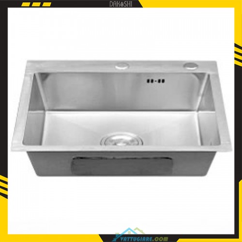 Bồn rửa chén bát inox Dakoshi D9050D hàng chính hãng - Vật tư giá rẻ Bồn rửa chén bát inox Dakoshi D9050D chính hãng - Vật tư giá rẻ