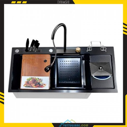 Bồn rửa chén bát inox Dakoshi D9446AWFC hàng chính hãng - Vật tư giá rẻ Bồn rửa chén bát inox Dakoshi D9446AWFC chính hãng - Vật tư giá rẻ
