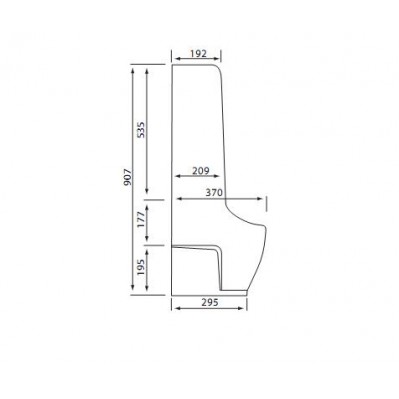 Bồn tiểu nam Viglacera BS604 chính hãng - Vật tư giá rẻ
