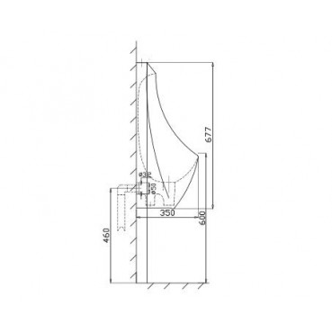 Bồn tiểu nam Viglacera T1 chính hãng - Vật tư giá rẻ