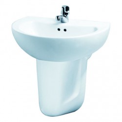 Chậu rửa lavabo Caesar L2150 + chân đỡ P2441