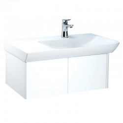 Chậu rửa lavabo Caesar LF5374 tủ treo EH05374A