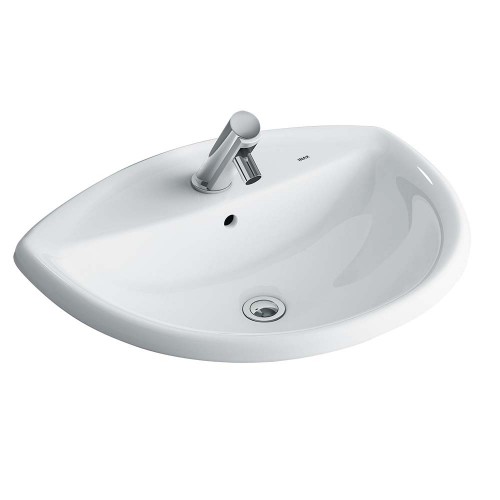 Chậu rửa lavabo inax L2396V hàng chính hãng - Vật tư giá rẻ Chậu rửa lavabo inax L2396V chính hãng - Vật tư giá rẻ