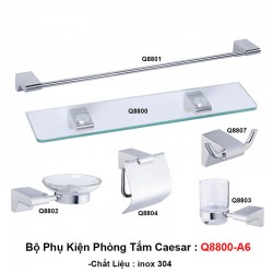 Bộ phụ kiện phòng tắm Caesar Q8800-A6