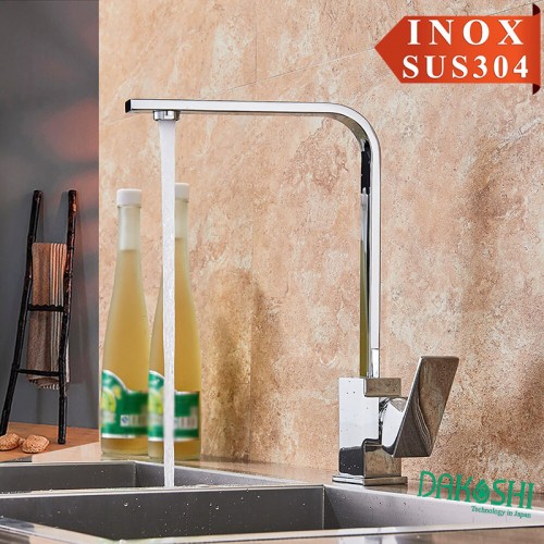 Vòi rửa chén bát nóng lạnh Dakoshi i306B chính hãng - Vật tư giá rẻ