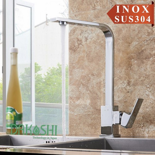 Vòi rửa chén bát nóng lạnh Dakoshi i306B chính hãng - Vật tư giá rẻ